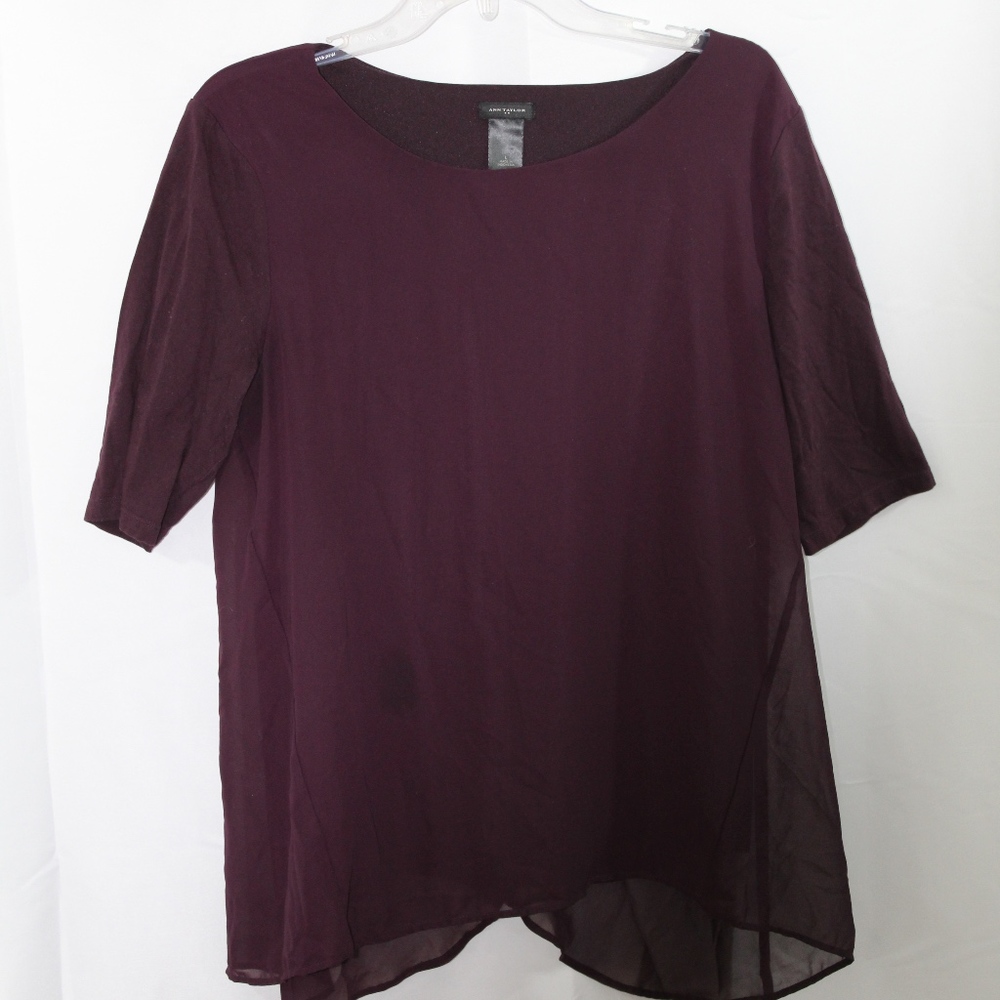 Ann Taylor Flowing T-Shirt Blouse!